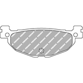 Pastiglie Freno Ferodo Eco Friction FDB2200EF Posteriore per YAMAHA YP400 MAJESTY ABS 400 2007 - 2008